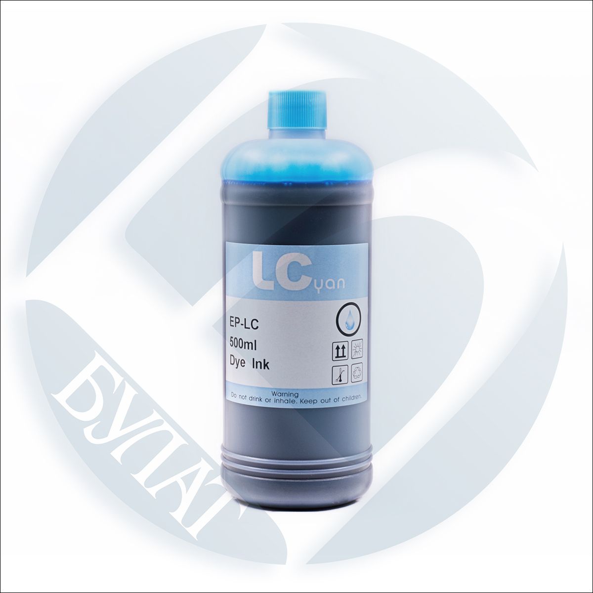 Чернила Epson Universal Light Cyan банка 500мл dye