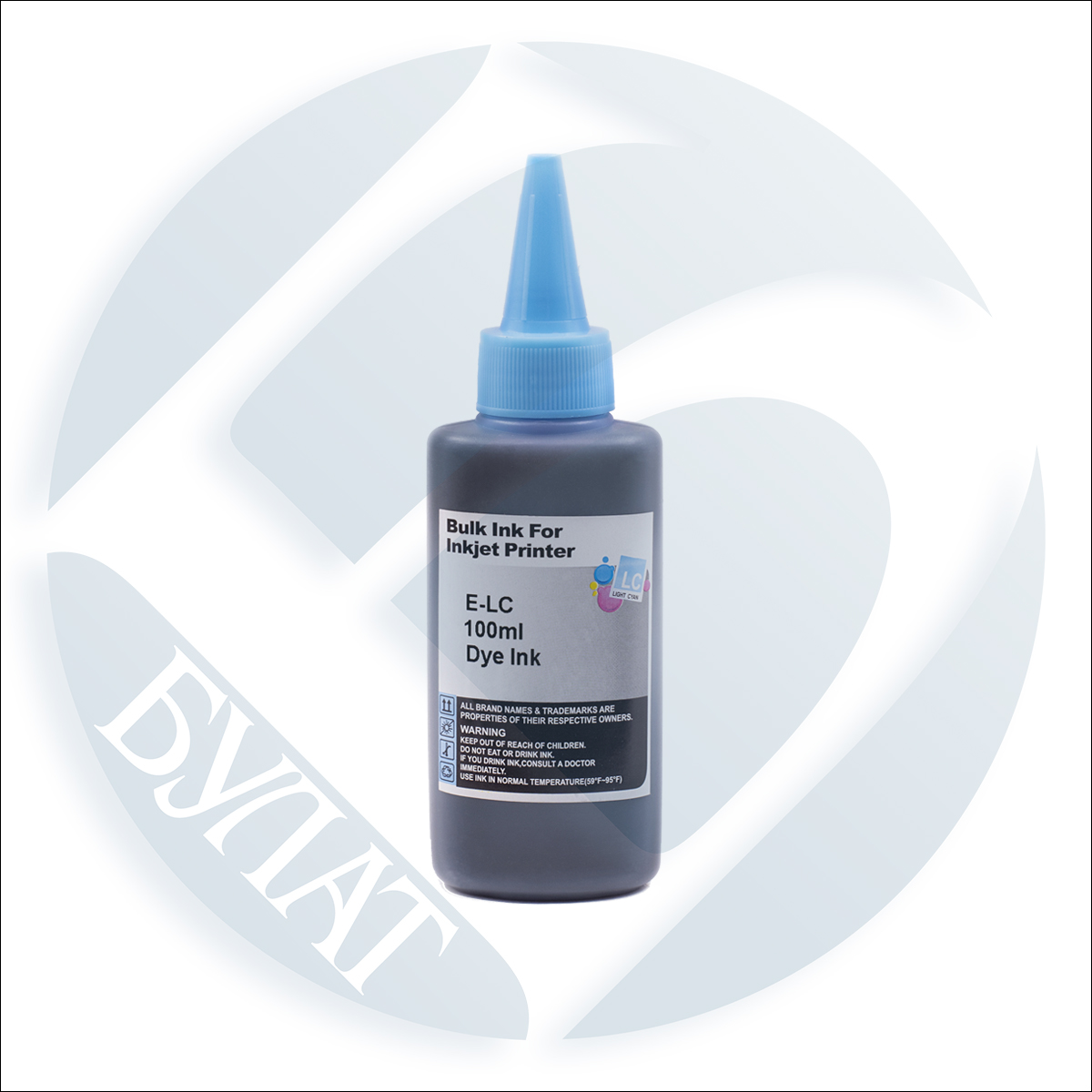 Чернила Epson Universal Light Cyan банка 100мл dye
