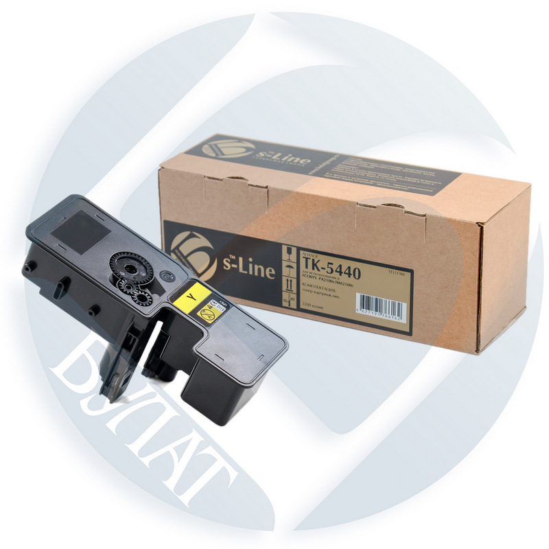 Тонер-картридж Kyocera ECOSYS PA2100cx/MA2100cfx TK-5440 (2.2k) Yellow БУЛАТ s-Line
