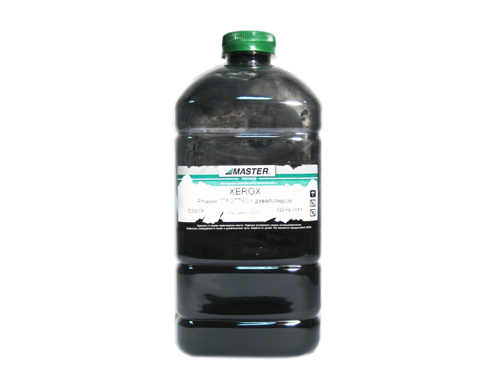 Тонер Xerox Phaser 7750 7760 black  585г/канистра, 32K, с девелопером ЯПОНИЯ