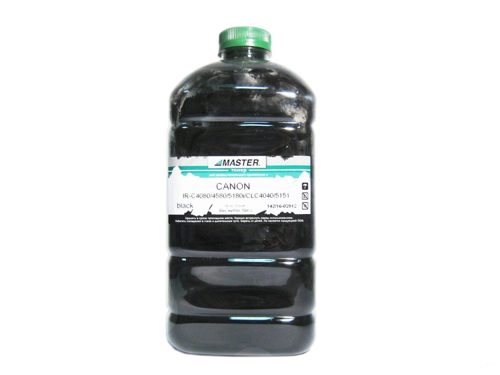Тонер Canon IR-C4080 IR-C4580 IR-C5180i CLC-4040 CLC-5151 C-EXV17 GPR-21 C-EXV16 black, 500г/канистра, 40K Япония