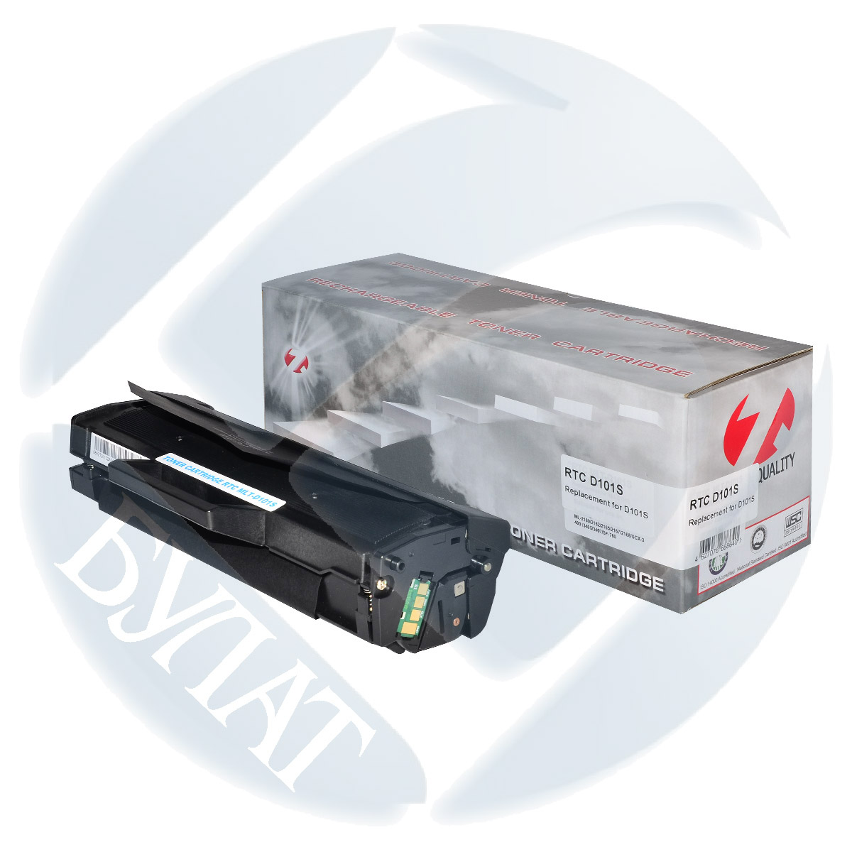 Тонер-картридж Samsung ML-2165/SCX3400 MLT-D101S (1.5k). 7Q