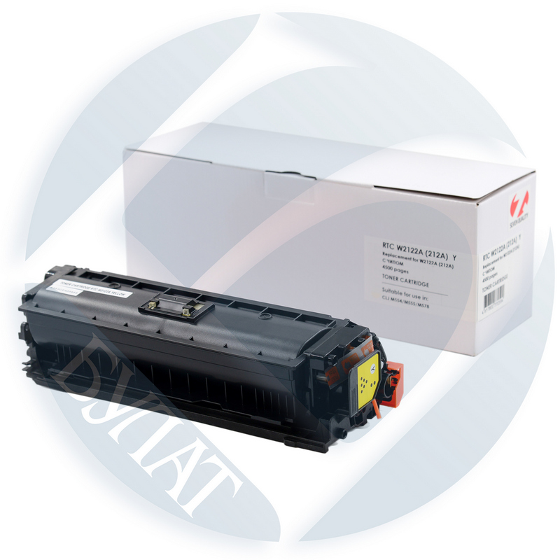 Тонер-картридж HP Color LJ M554/M578 W2122A (212A) Yellow (4.5k). 7Q