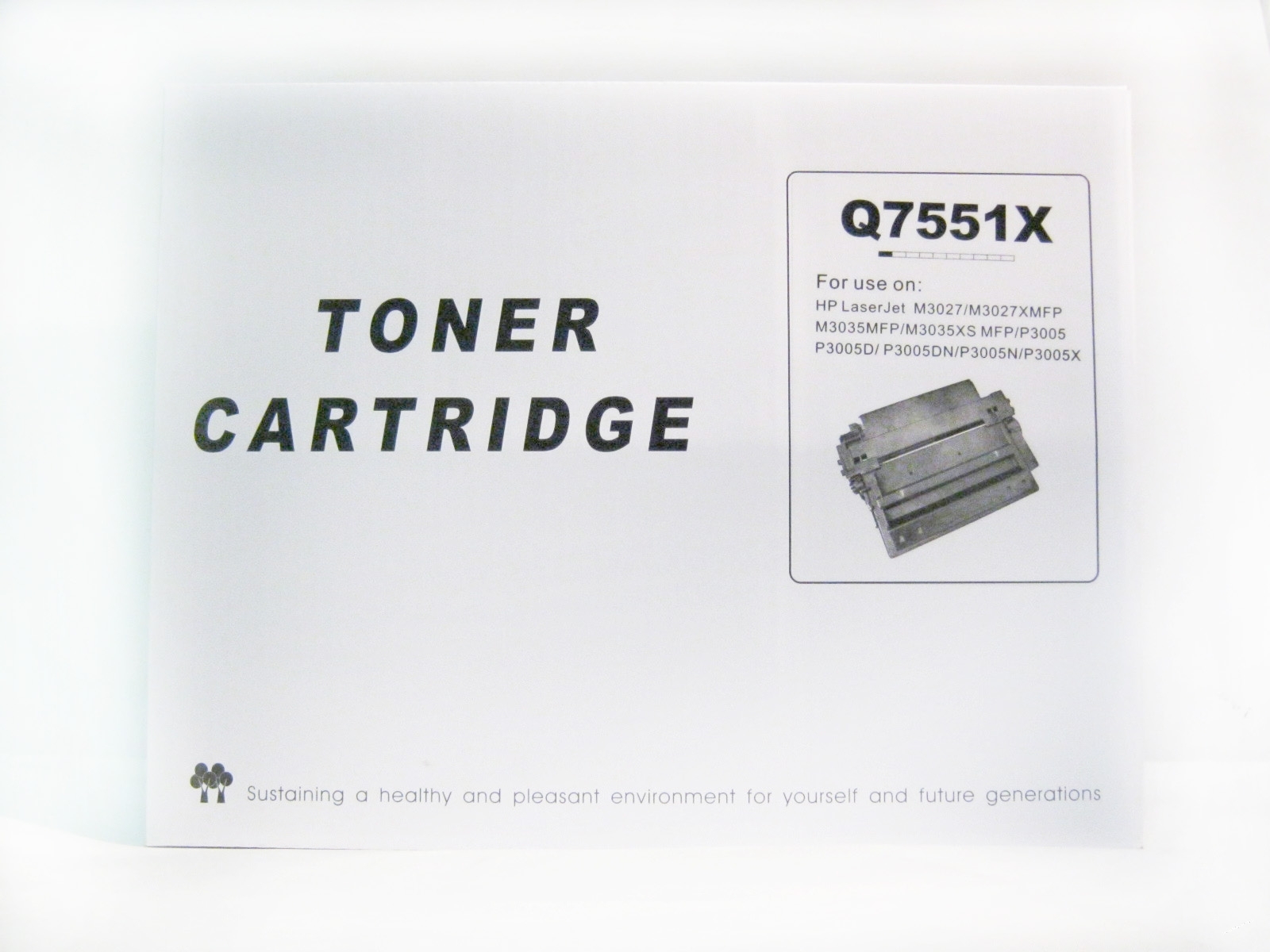 Картридж HP Q7551X для LJ P3005 M3027 M3035MFP, 13K