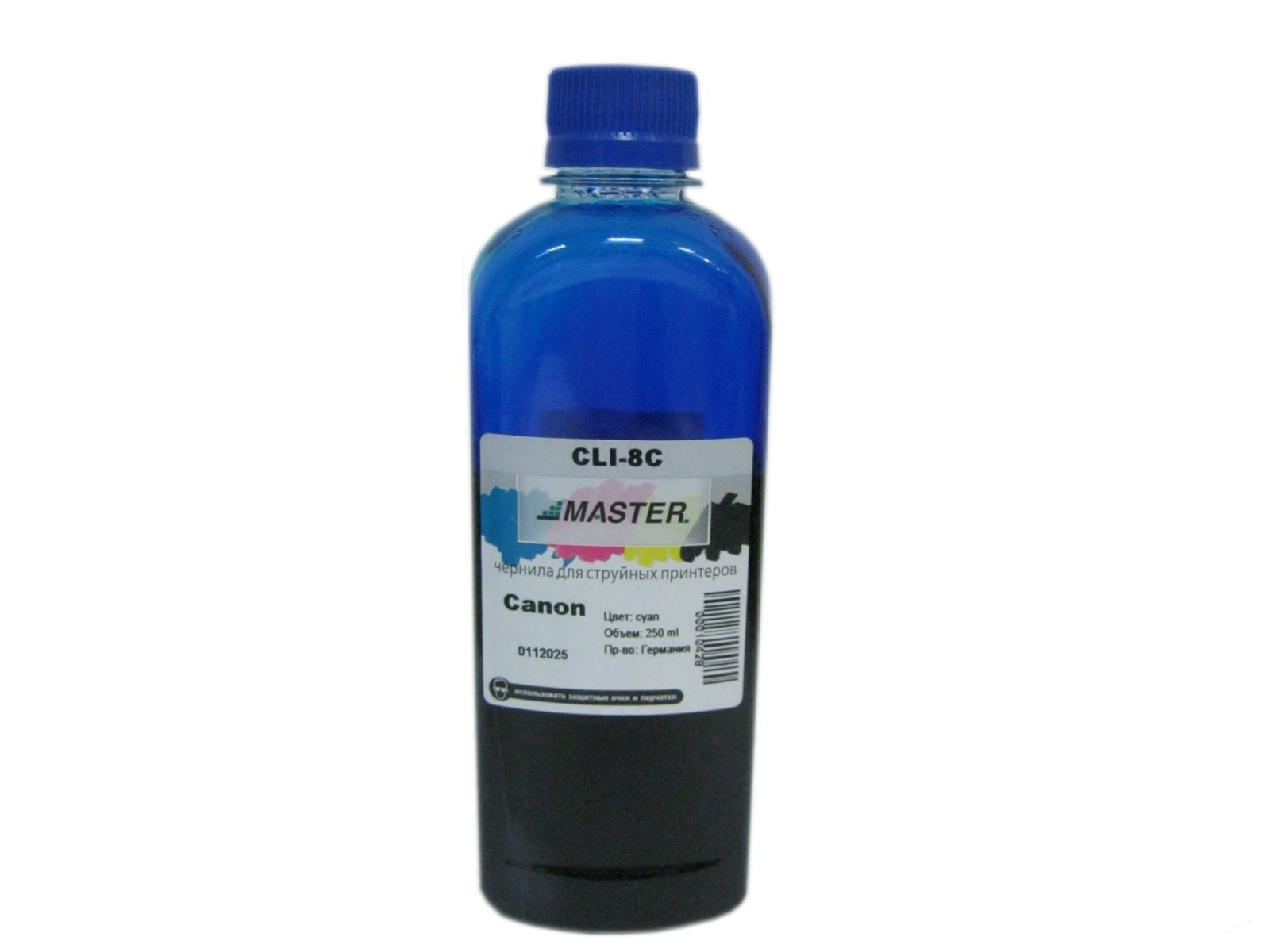 Чернила для Canon CLI-8/BCI-24/BCI-21/BCI-6/BCI-3e, cyan, 250мл