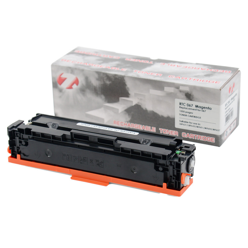 Тонер-картридж Canon LBP-631/MF651 067 Magenta (1.25k). 7Q
