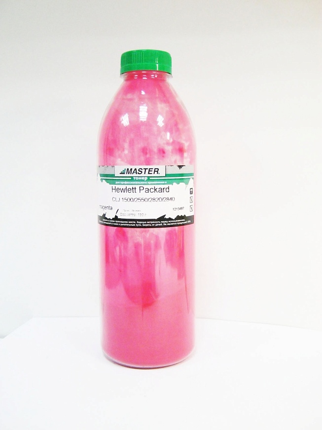 Тонер HP CLJ 1500 2500 2550 2820 2840 3500 3600 3700/3800 3505 Enterprise 500 M552 M553 Canon LBP-5300, PREMIUM magenta, 150г/банка, 5K