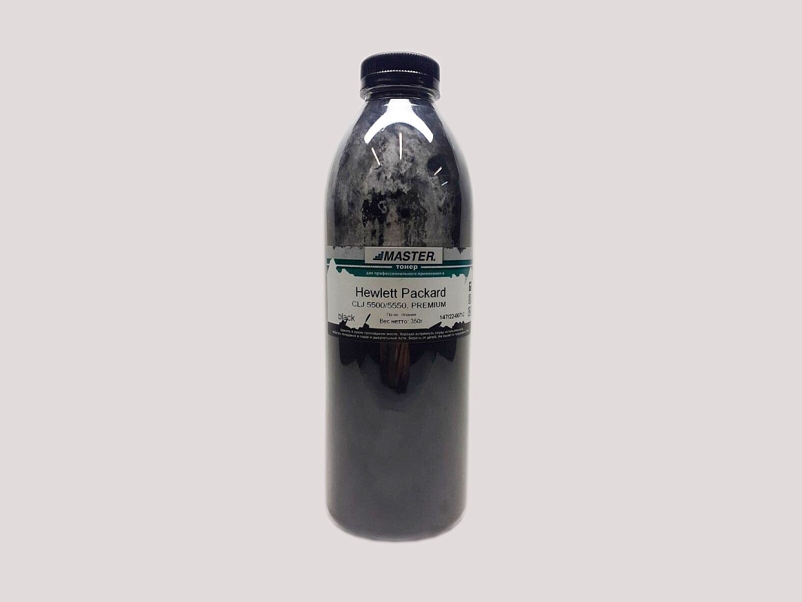 Тонер HP CLJ 5500 5550 CP6015 CP6030 CP6040 CP5520 CP5525 Enterprise 700 M775, PREMIUM black, 350г/банка