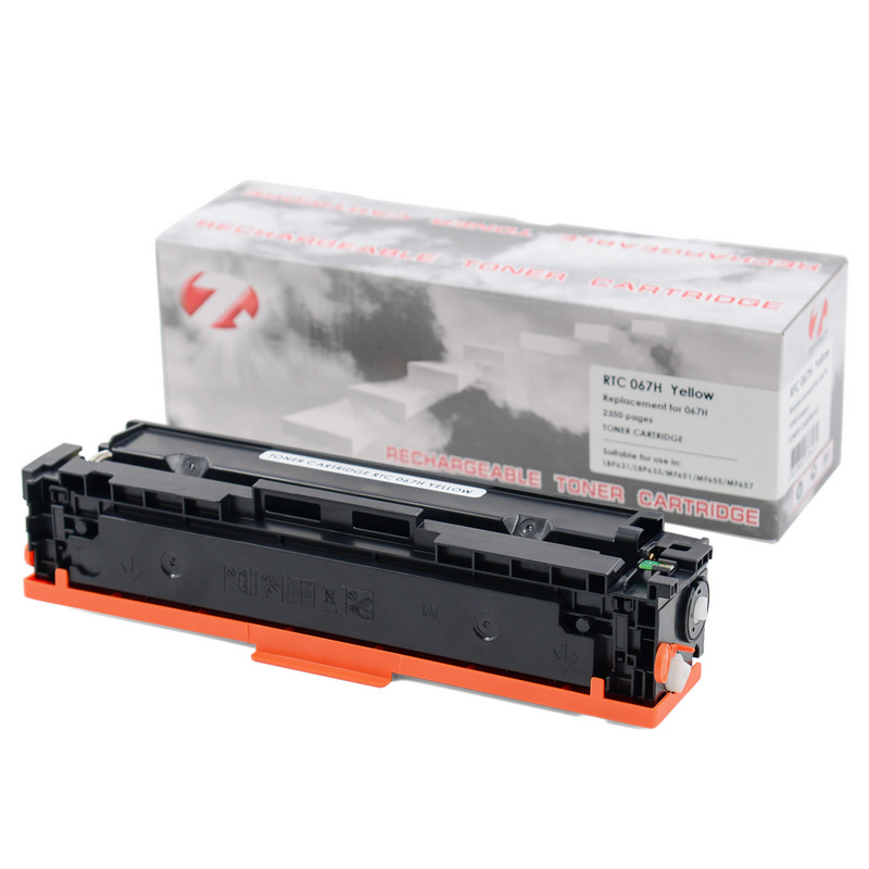 Тонер-картридж Canon LBP-631/MF651 067H Yellow (2.35k). 7Q