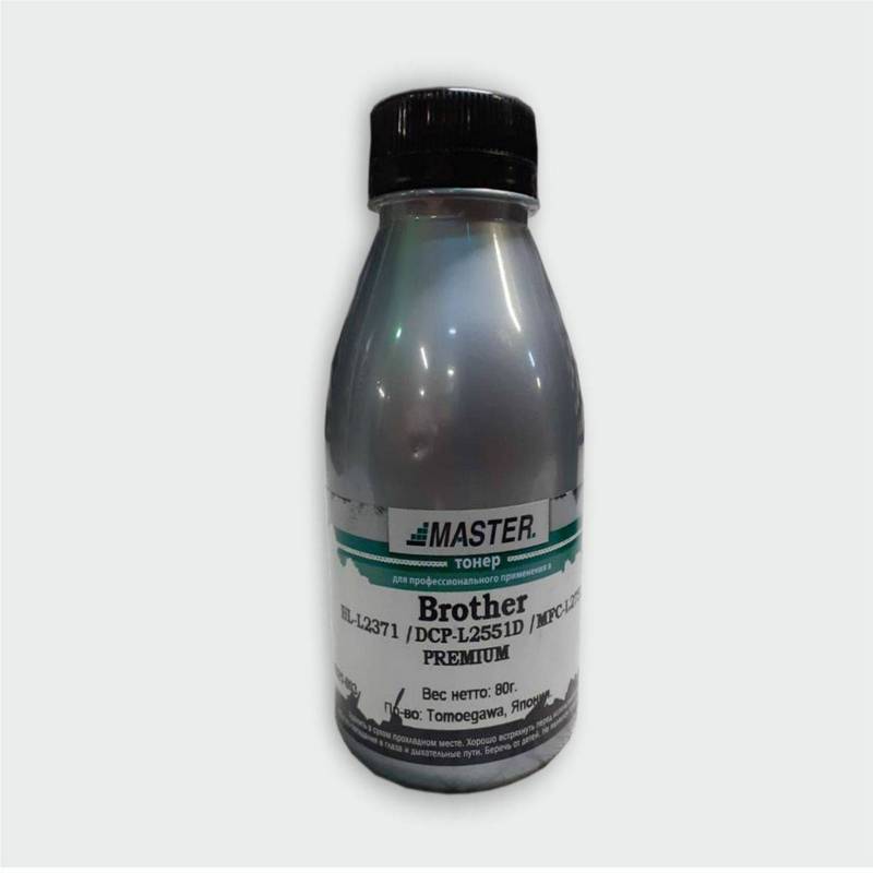 Тонер Brother HL-L2371 DCP-L2551D MFC-L2751, PREMIUM, Tomoegawa, 80 гр/банка, 3K