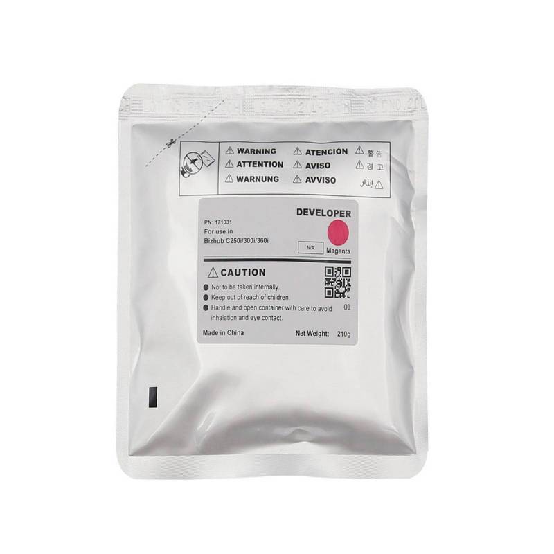 Девелопер для KONICA MINOLTA Bizhub C250i C300i C360i Magenta, 210г, 1000000 стр.,