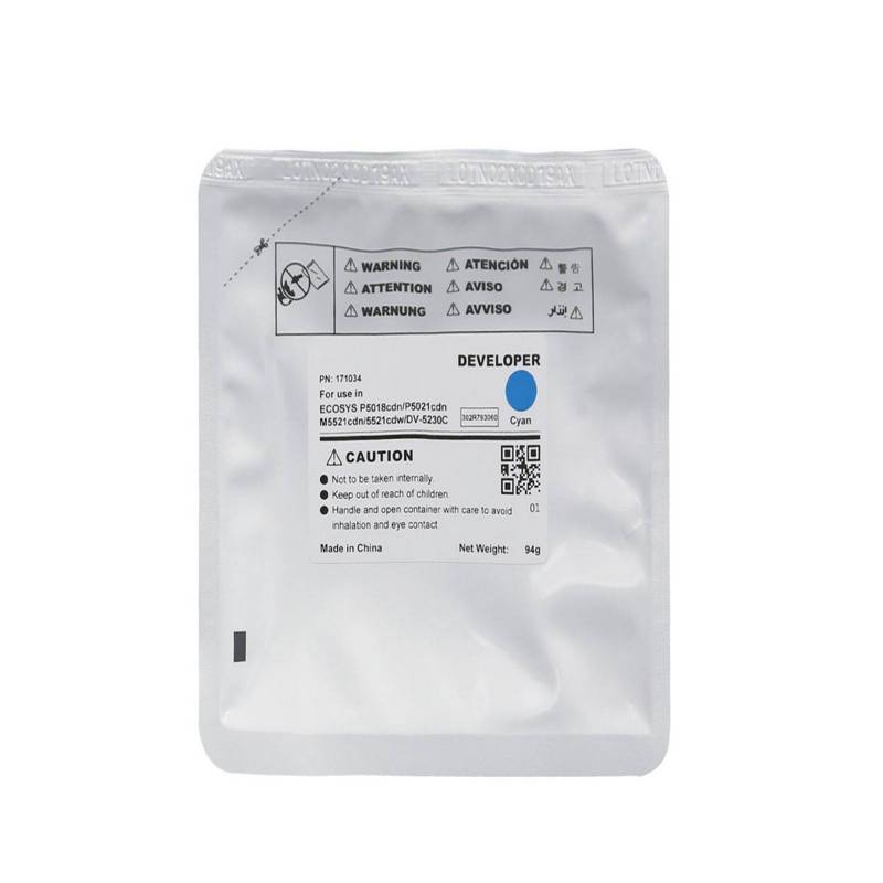 Девелопер DV-5230 C для KYOCERA ECOSYS M5521cdn P5021cdn M5526cdw Cyan, 94г, 100000 стр.,