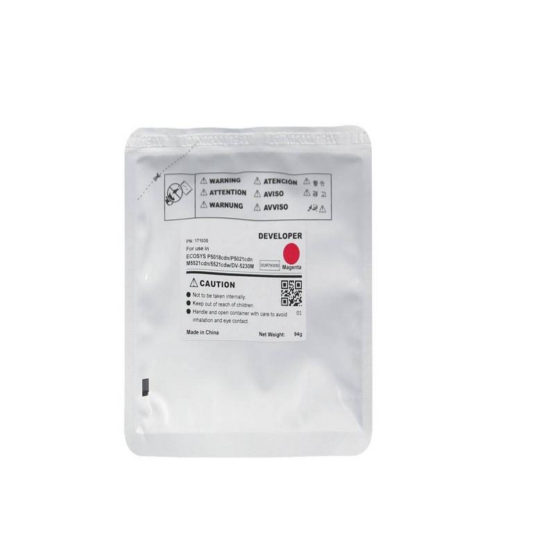 Девелопер DV-5230 M для KYOCERA ECOSYS M5521cdn P5021cdn M5526cdw  Magenta, 94г, 100000 стр.,