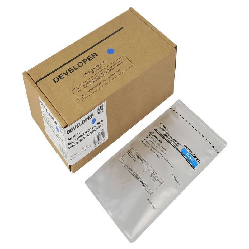 Девелопер для RICOH Aficio MPC2800 MPC3300 MPC2030 MPC2550 MPC2051 MPC2551 Cyan, 215г, 240000 стр.,