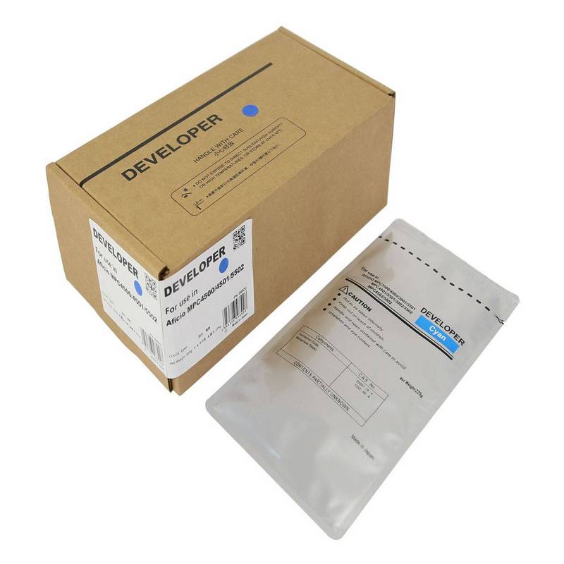 Девелопер для RICOH Aficio MPC4500 MPC4501 MPC5502 Cyan, 225г, 160000 стр.,