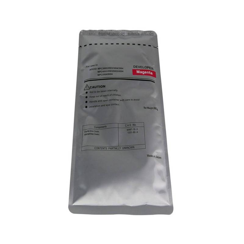 Девелопер для RICOH MPC3003 MPC3503 MPC3504 MPC5503 MPC4504 MPC6004 Magenta, 380г, 160000 стр.,