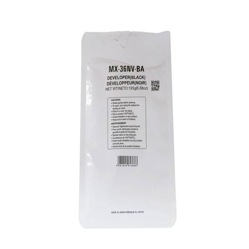 Девелопер MX-36GVBA для SHARP MX-2310U MX-2610N MX-2640N MX-3115N MX-3610N ) Black, 195г, 100000 стр.,