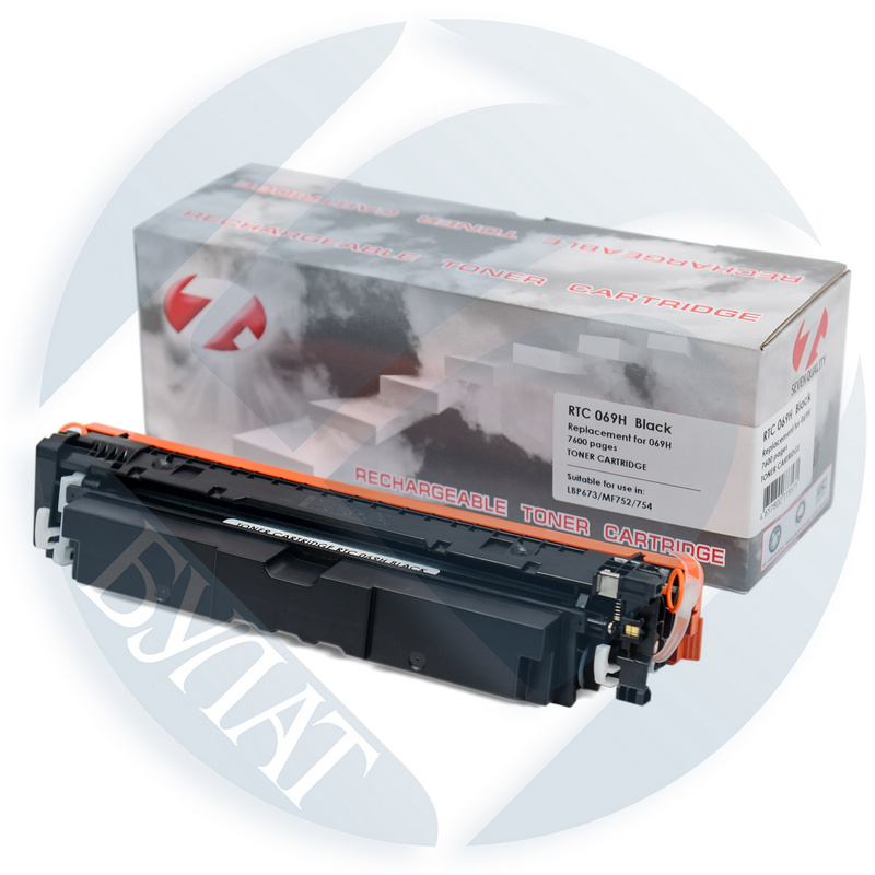 Тонер-картридж Canon LBP-673/MF752 069H Black (7.6k). 7Q