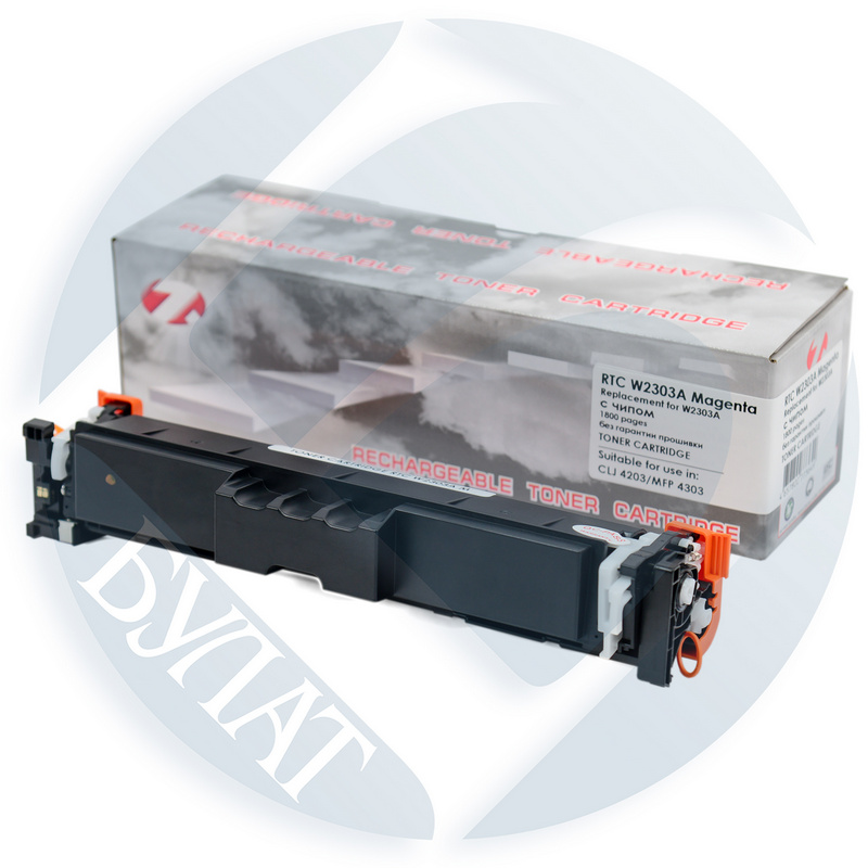 Тонер-картридж HP Color LJ 4203 / 4303 W2303A Magenta (1.8k). 7Q без гарантии прошивки