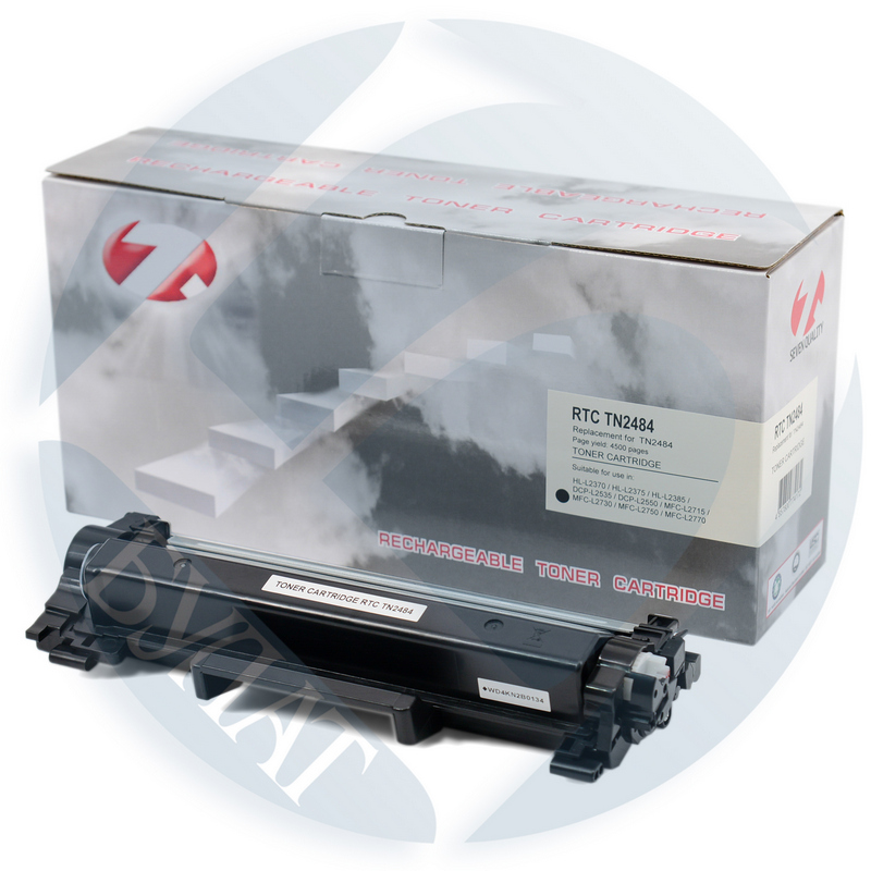 Тонер-картридж Brother HL-L2370 MFC-L2730 TN2484 (4.5k) 7Q