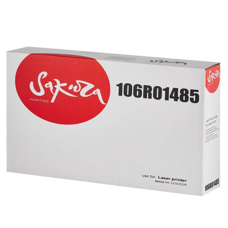 Картридж Sakura 106R01485 для XEROX WC3210/WC322, черный, 2000 к.