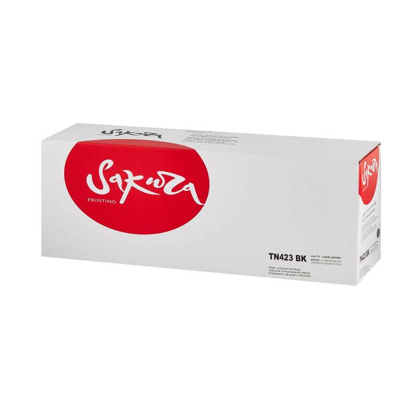 Картридж Sakura TN-423 BK для Brother DCP-8400/MFC-8690/HL-8260, черный, 6500 к.