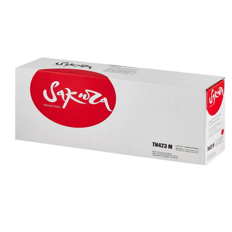 Картридж Sakura TN-423 M для Brother DCP-8400/MFC-8690/HL-8260, пурпурный, 4000 к.