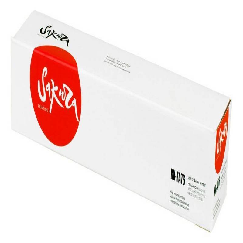 Картридж Sakura KXFA76 для Panasonic KX-FL501 KX-502 KX-503 M553RU, черный, 2000 к.