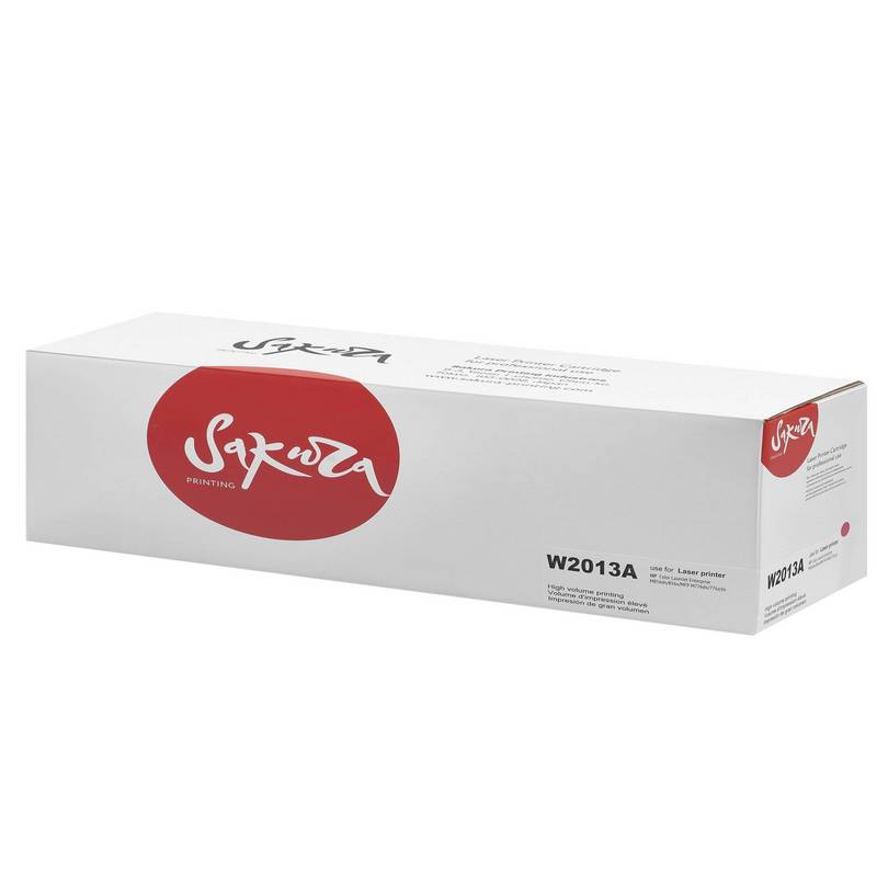 Картридж Sakura W2013A для HP Color LaserJet Enterprise M856dn/ M776dn/ MFP M776z/ MFP M776zs , пурпурный, 13000 к.