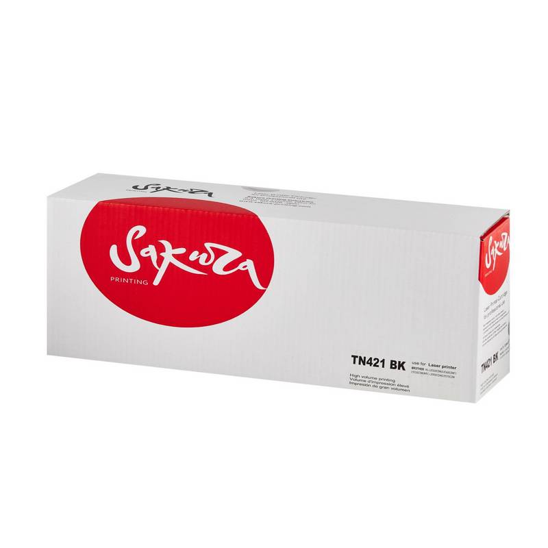 Картридж Sakura TN-421 BK для Brother HL-8260DCW/DCP-8410/MFC-8690, черный, 3000 к.