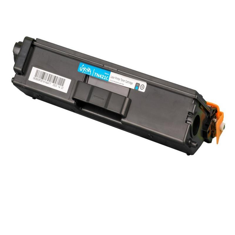 Картридж Sakura TN-421 C для Brother HL-8260DCW/DCP-8410/MFC-8690, голубой, 1800 к.