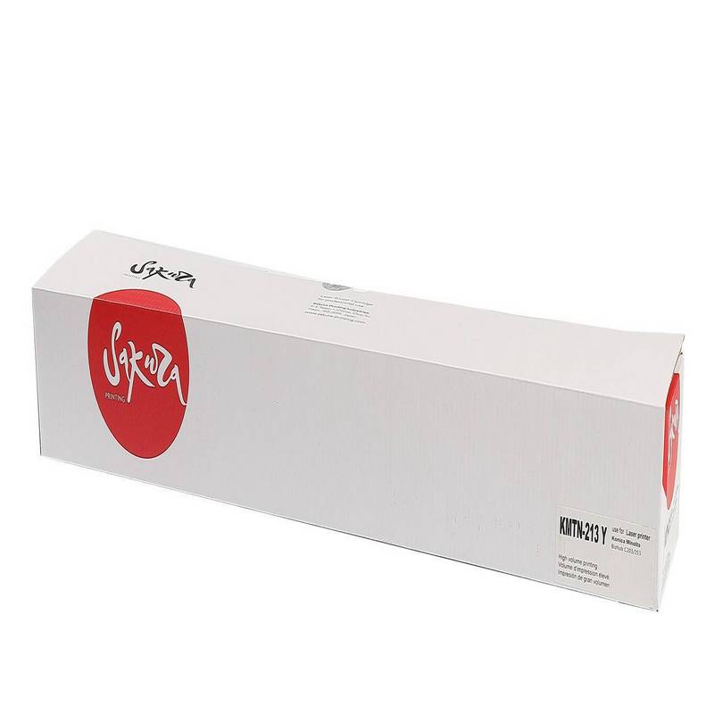 Картридж Sakura KMTN-213Y (A0D7252) для Konica Minolta bizhubС253/C203, желтый, 19000 к.   TN-213