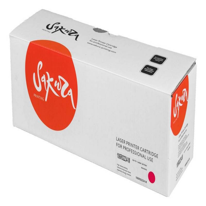 Картридж Sakura 106R02234 для XEROX Phaser6600/WC6605, пурпурный, 6000 к.