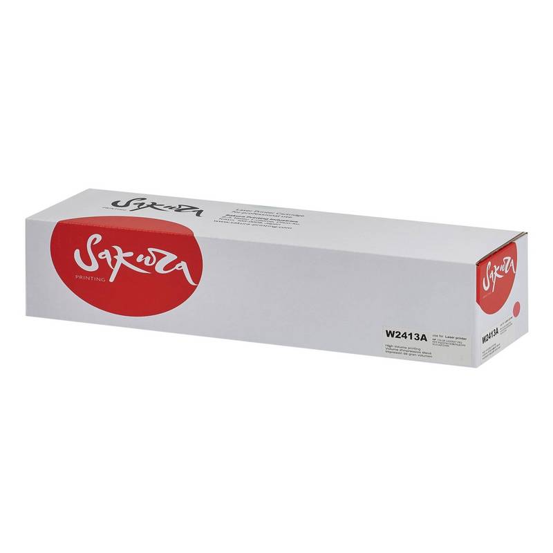 Картридж Sakura W2413A (216A) для HP MFPM182/M183, пурпурный, 850 к.