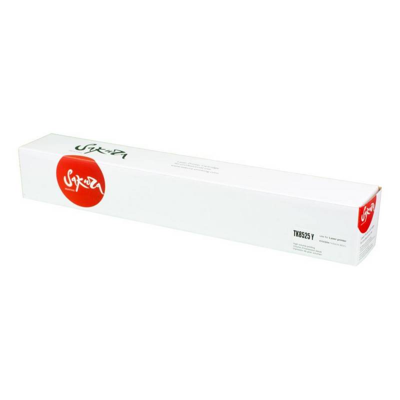 Картридж Sakura TK-8525 Y (1T02RMANL1) для Kyocera Mita TASKalfa4052ci, желтый, 20000 к.
