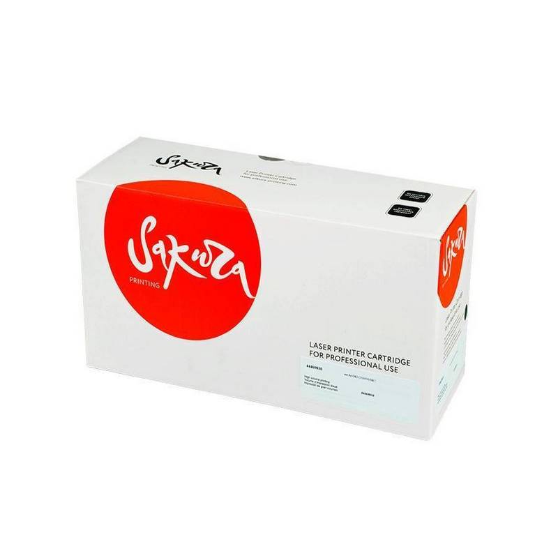 Картридж Sakura 44469810 для OKI C511dn, C531dn, C510dn, C511, C510, C531, MC561, черный, 5000 к.