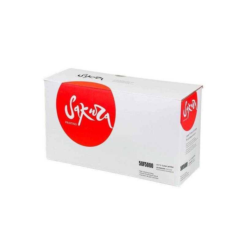 Картридж Sakura 50F5000 для Lexmark MS310/MS410/MS510/MS610, черный, 3000 к.