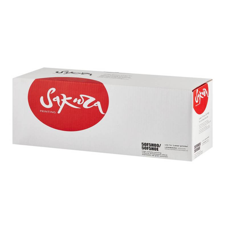 Картридж Sakura 50F5H00 50F5H0E для Lexmark MX511dhe MX310dn MX510de MX511dte MX410de MX611de MX611dhe, черный, 5000 к.