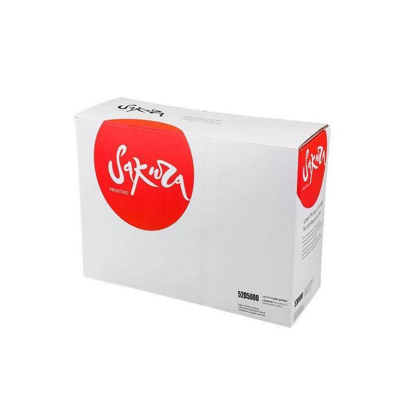 Картридж Sakura 52D5000 для Lexmark MS711/MS811/MS812/MS710/MS810, черный, 6000 к.