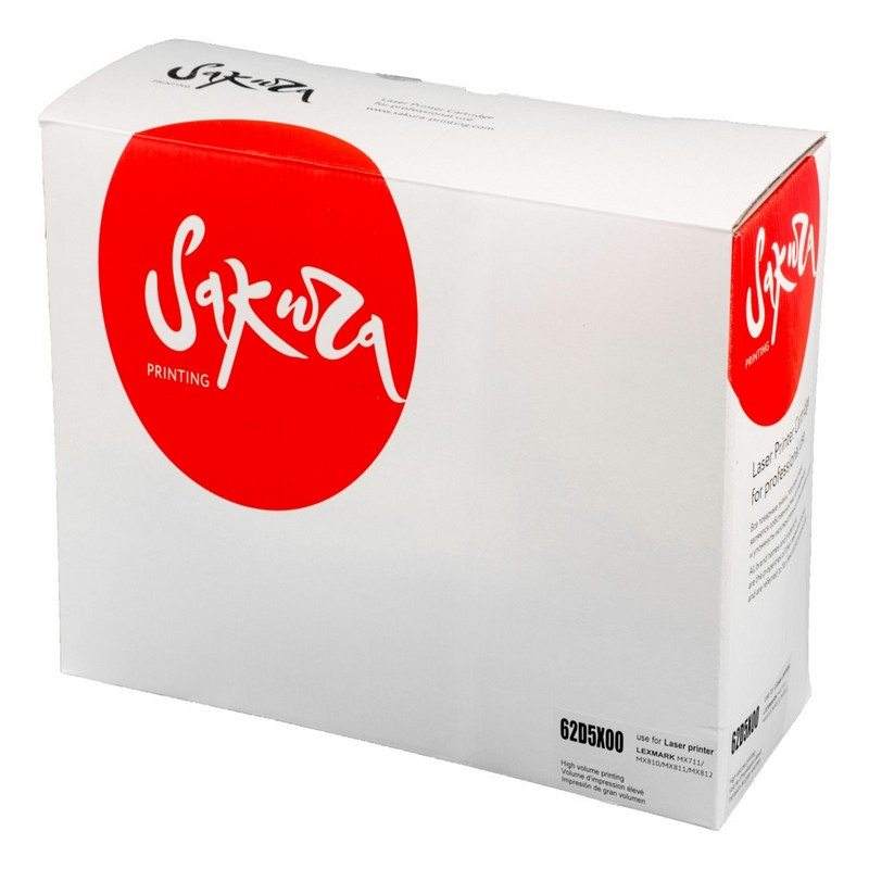Картридж Sakura 62D0XA0 62D5X00 для Lexmark MX711 MX810 MX811 MX812, черный, 45000 к.