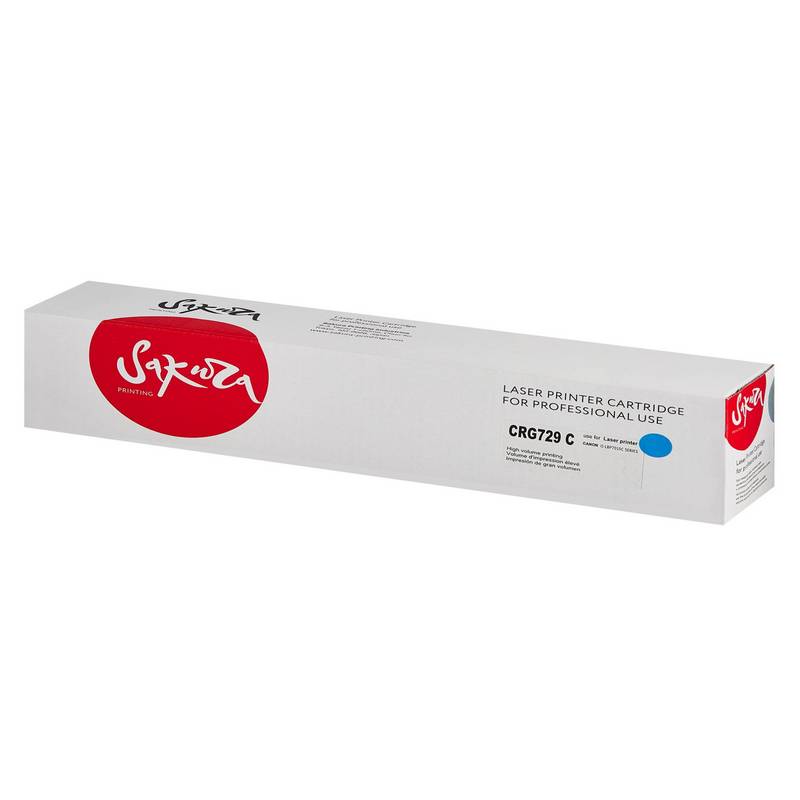 Картридж Sakura 729 Cyan (4369B002) для Canon LBP-7010 C LBP-7018 C, голубой, 1000 к.