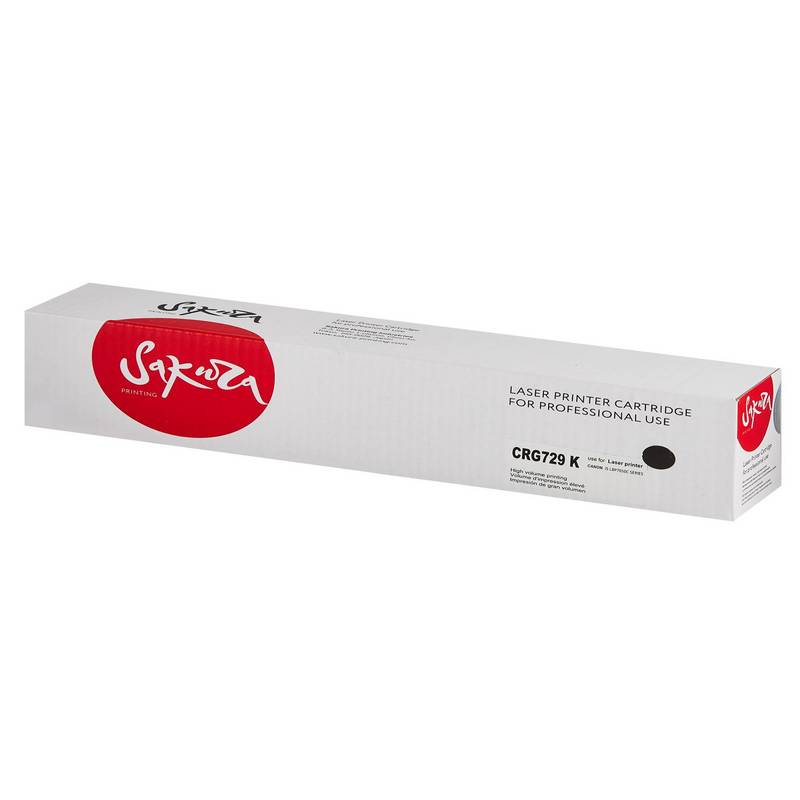 Картридж Sakura 729K (4370B002) для Canon LBP-7010C LBP-7018C, черный, 1200 к.