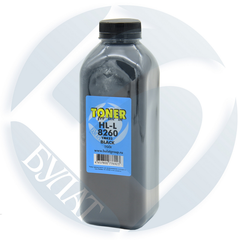 Тонер Brother HL-L8260 банка 160г TN423 Black БУЛАТ