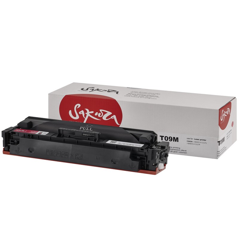 T09 M (3018C006) Sakura картридж для Canon, пурпурный, 5900 к.,полнофункциональный чип