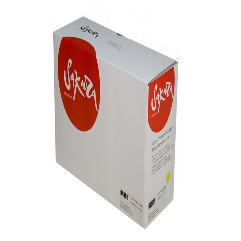 Картридж Sakura 040H Y (0455C001) для Canon LBP-710/ LBP-712, желтый, 10000 к.