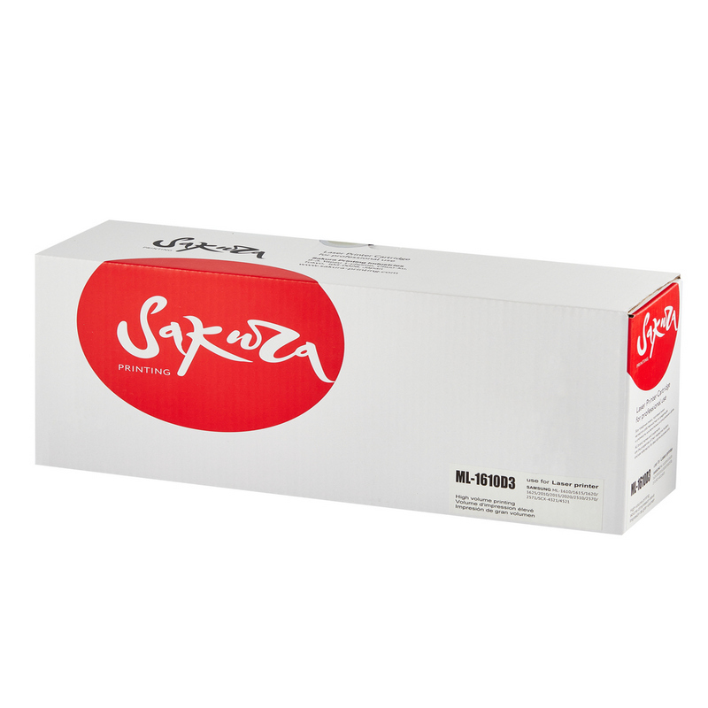 Картридж Sakura ML-1610D3  для Samsung, черный, 3000 к.