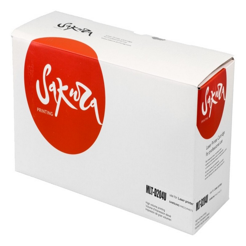 Картридж Sakura MLT-D204U для Samsung, черный, 15000 к.