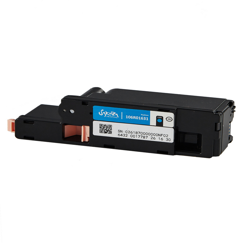 Картридж Sakura 106R01631 для XEROX, голубой, 1000 к.