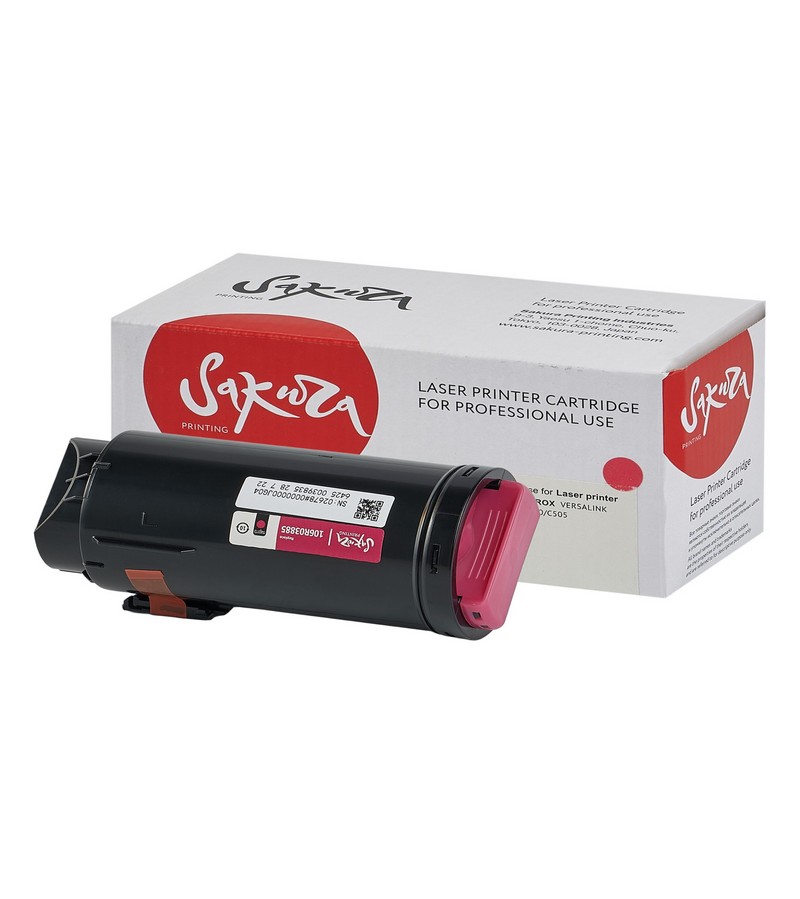 Картридж Sakura 106R03885 для XEROX, пурпурный, 9000 к.