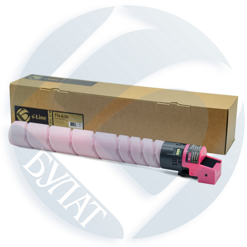 Тонер-картридж Konica Minolta bizhub C450i TN626 Magenta (28k) БУЛАТ s-Line (NEW)
